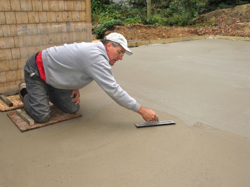 Concrete Slab Refinishing