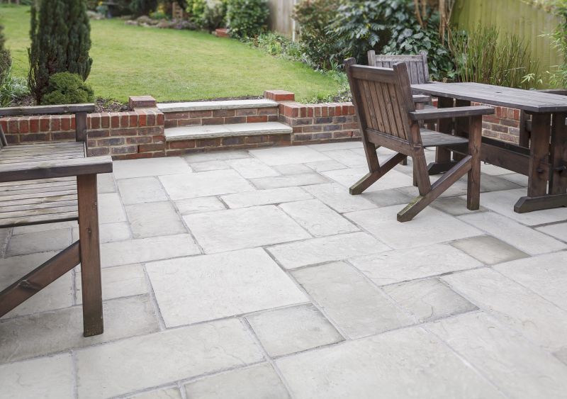 Outdoor Concrete Patio