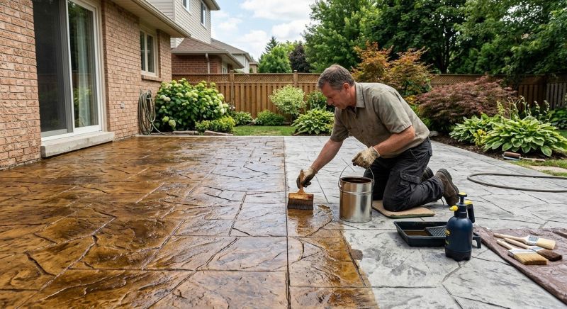 Concrete Slab Refinishing